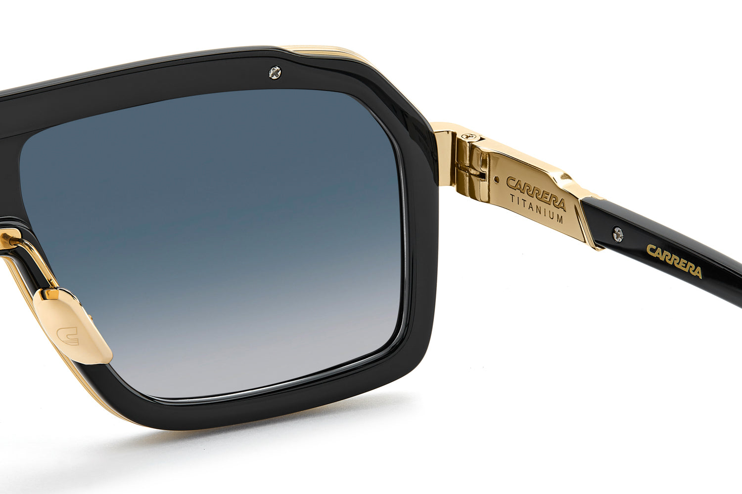 Carrera CA 1053/S/TI Men's Titanium Sunglasses - Polarized UV Protection for Driving, Running & Outdoor Sports