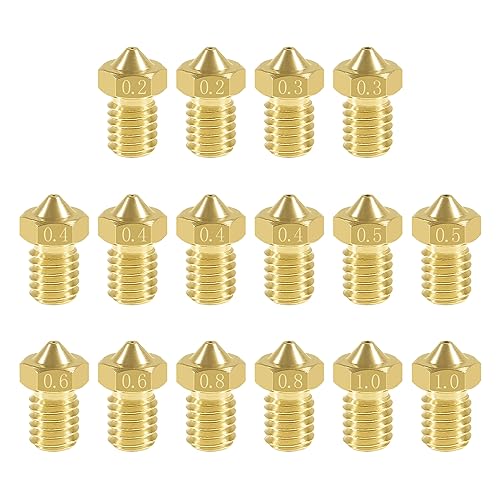 16Pcs mix nozzles