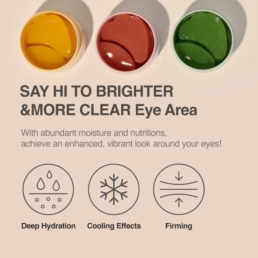 Avajar Perfect Lifting Daily Eye Patch - 90 Pairs (110ml) for Dark Circles, Puffiness & Wrinkles | Hydrating Under Eye Treatment for Men & Women | Perfect for Morning Routine & Travel Skincare