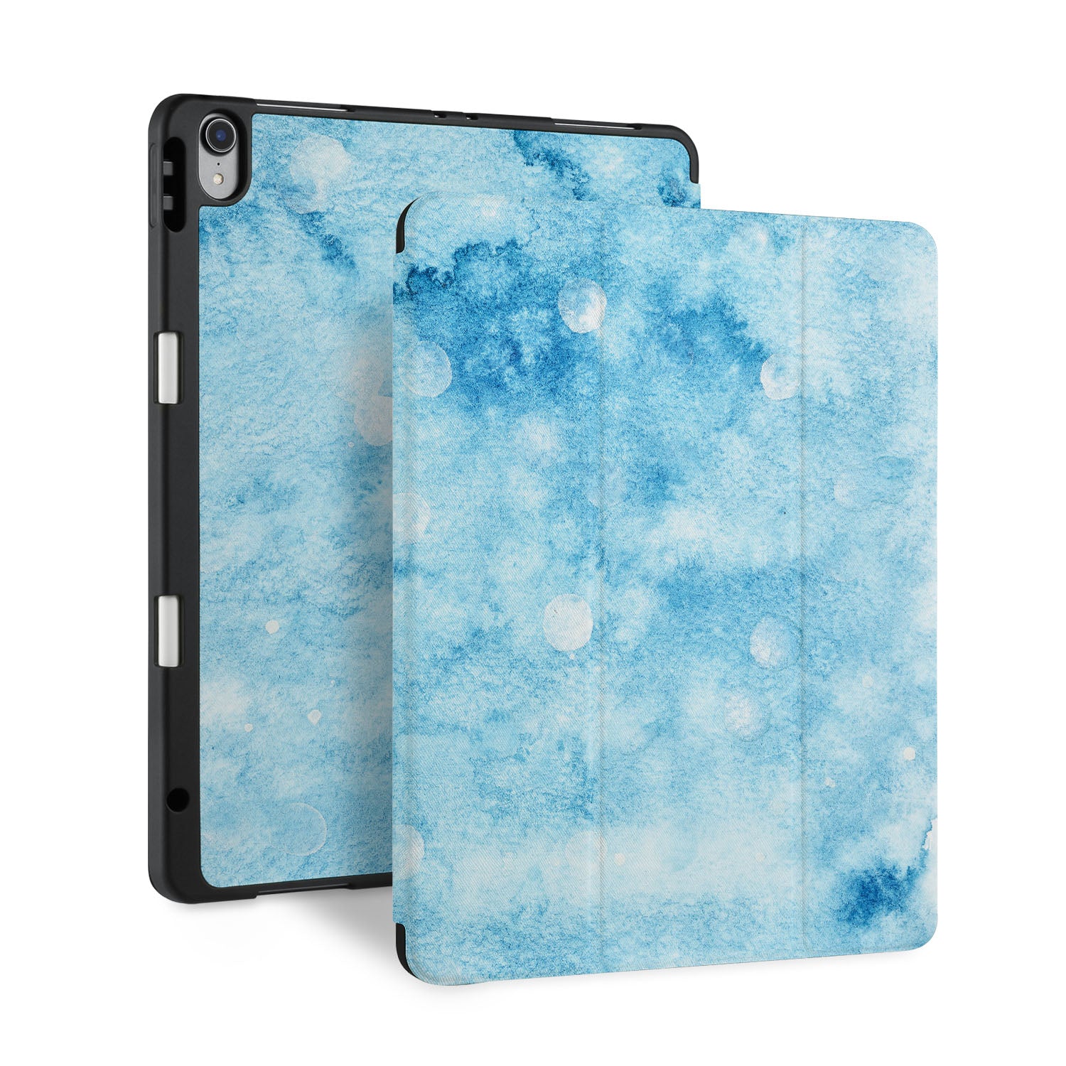 Premium iPad Trifold Case with Auto Sleep/Wake - Slim Protective Cover for iPad 10.2/9.7 Inch (2021/2020/2019/2018 Models) - Perfect for Work, Travel & Winter Commuting