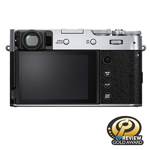 FUJIFILM X100V Digital Camera - 26.1MP APS-C Sensor, 23mm F2 Lens, 4K Video, Compact Travel & Street Photography Camera for Professionals & Enthusiasts | Perfect for Travel, Vlogging & Everyday Photography