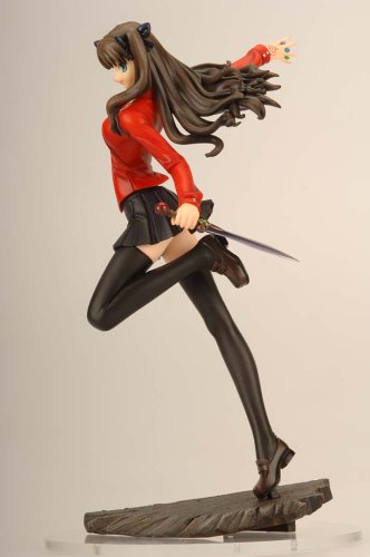 Fate/Stay Night Rin Tohsaka 1/7 Scale PVC Figure - Anime Collectible for Display & Decoration | Perfect for Otaku Rooms, Gaming Setups & Anime Conventions