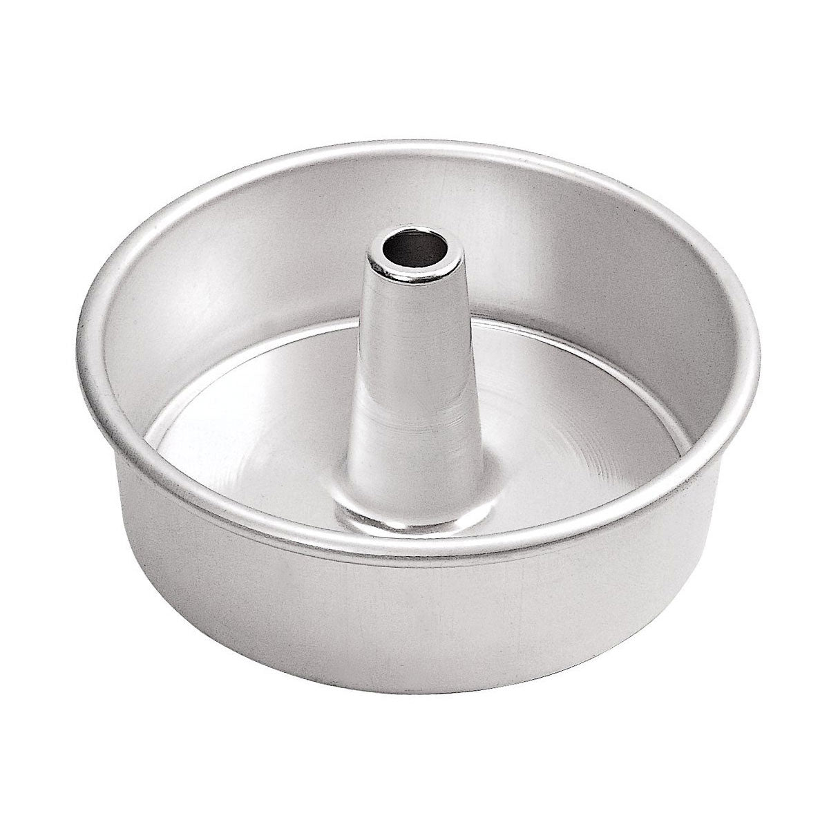 Fat Daddio's PAF 8375 8x3.75 Inch Angel Food Cake Pan & Tube Pan - Perfect for Baking Homemade Cakes, Desserts, and Party Treats