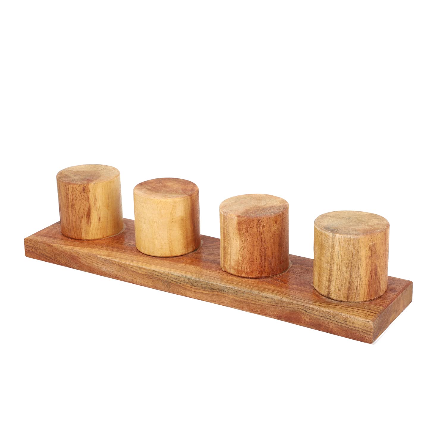Handmade Wooden Watch Holder Stand - Elegant Display for Men's & Women's Watches | Perfect for Bedroom, Office & Travel Organizer | Shop LC Home Decor