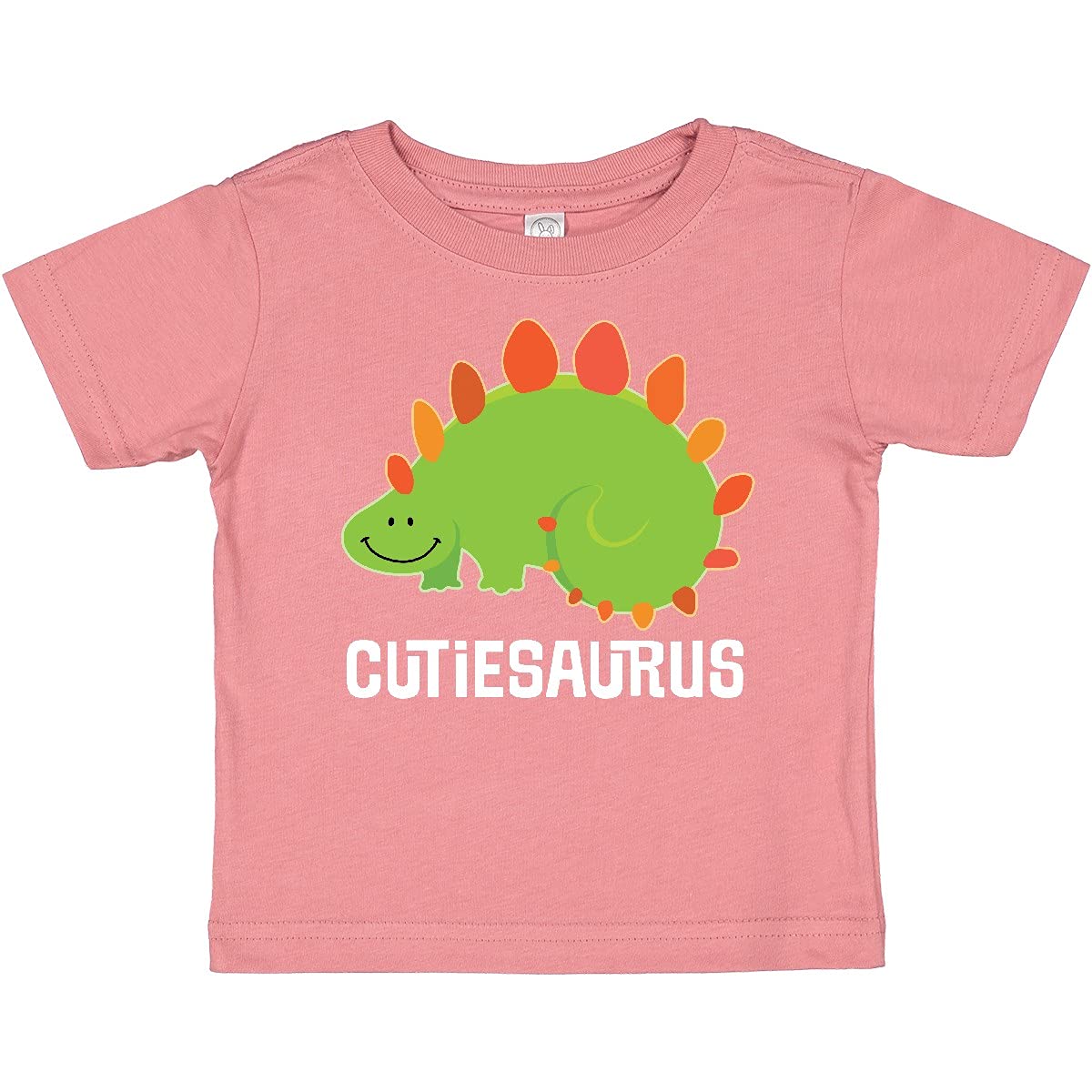 Inktastic Dinosaur Cutiesaurus Baby T-Shirt - Cute Dino Graphic Tee for Toddlers & Infants - Soft Cotton Shirt for Playdates, Daycare & Family Photos