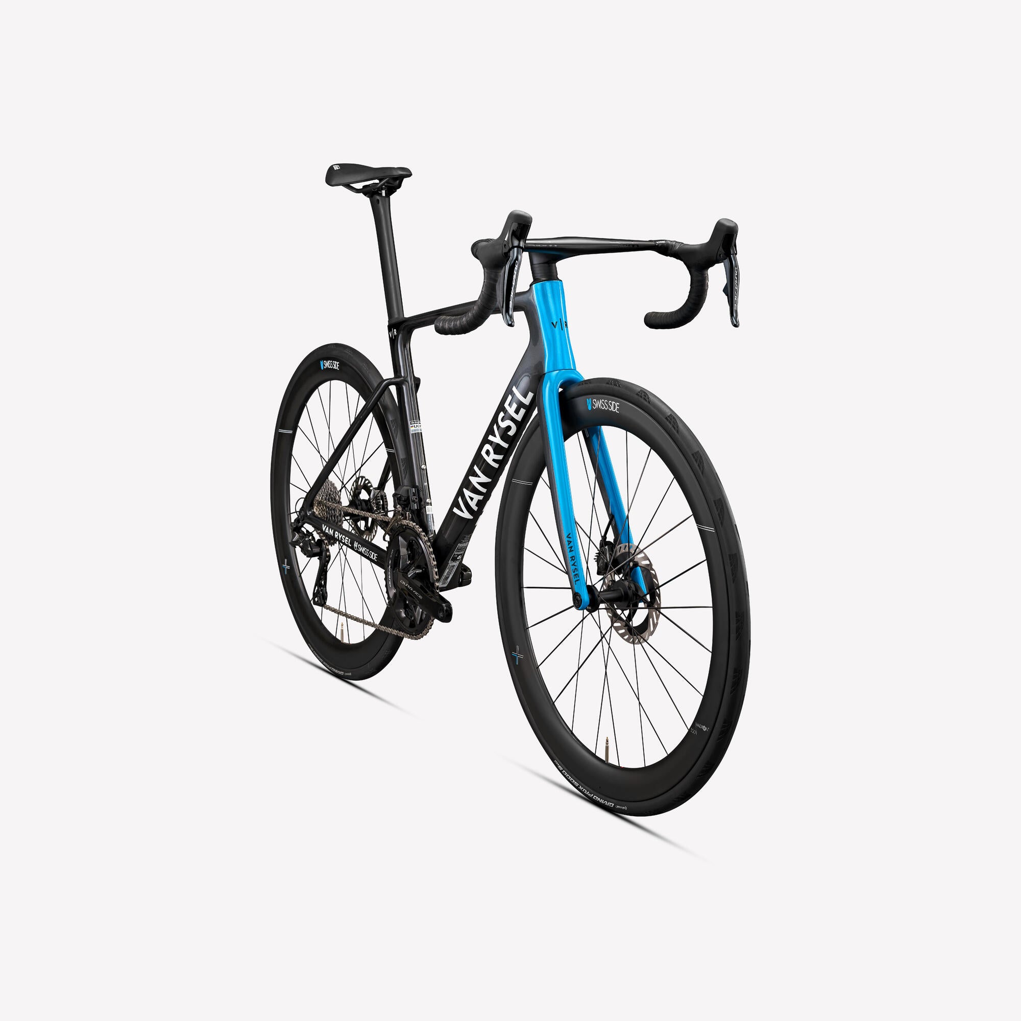 Van Rysel RCR Pro Replica Dura Ace Di2 Road Bike - AG2R Team Edition | High-Performance Carbon Frame for Racing & Endurance Training | Perfect for Competitive Cyclists & Triathletes
