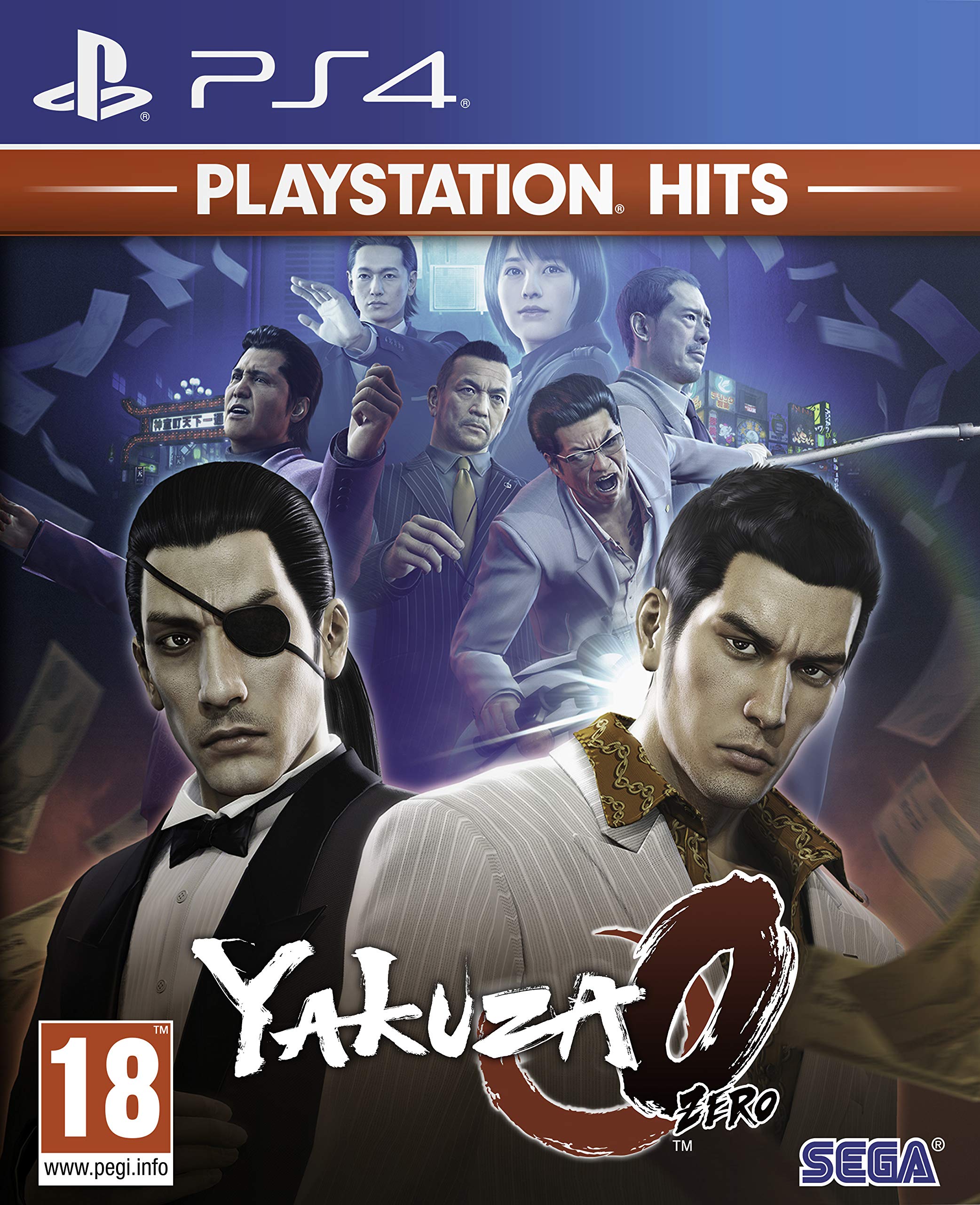 Yakuza Zero - PlayStation Hits Classic Game for PS4 | Action-Adventure Open World Game for Adults | Perfect for Gaming Enthusiasts & Collectors