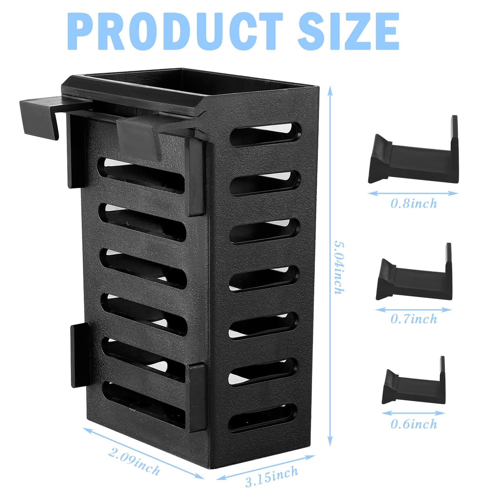 8 Pcs Aquarium Plant Holder Set - Hanging Aquatic Plant Pots with Different Sizes for Fish Tank Decor | Perfect for Aquascaping, Betta Fish Tanks & Underwater Gardens