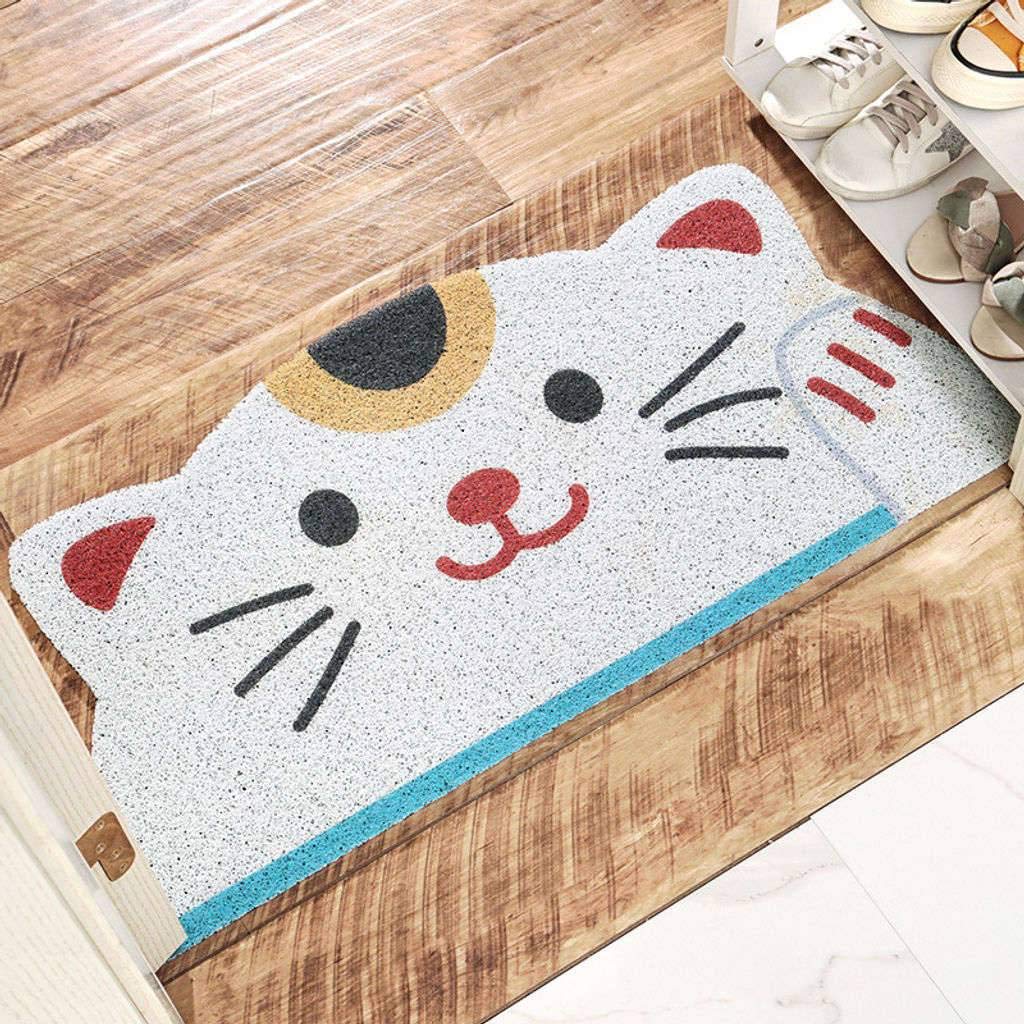 CLGTY Non-Slip Cartoon Welcome Doormat - 18x35 Inch Funny Entrance Rug for Home, Pets & Bathroom - Durable Floor Mat for Indoor/Outdoor Use