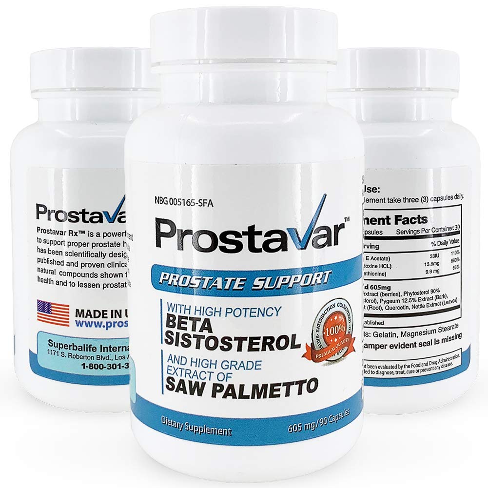 Natural Prostate Support Supplement with Saw Palmetto Extract - 5 Bottles (180 Capsules) for Men's Urinary & Reproductive Health | Supports Healthy Bladder Function & Hormone Balance