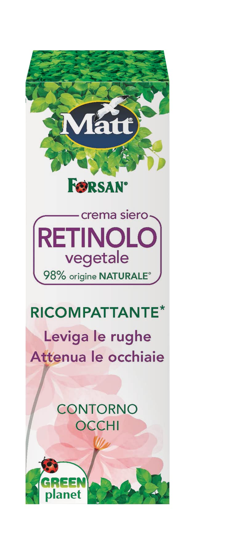 Retinol Serum Cream for Eyes - Plant-Based Anti-Aging Eye Contour Treatment, Reduces Wrinkles & Dark Circles, Lightweight Formula for Normal & Sensitive Skin (30ml) - Perfect for Nighttime Skincare Routine & Daily Under Eye Care
