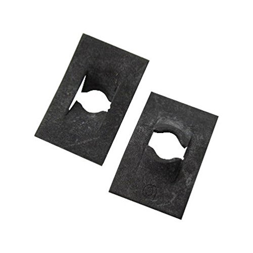 12-Pack #8 Flat Type Sheet Metal Screw Speed Nuts - Fasteners for DIY Projects, Metal Roofing, HVAC & Automotive Repairs