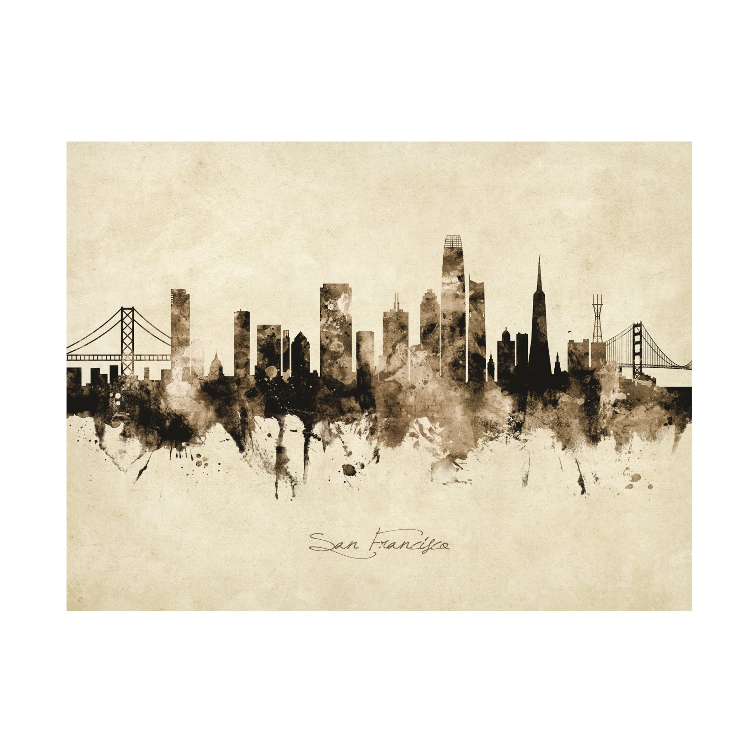Trademark Fine Art 'Sun Temple IV' Canvas Wall Art by Melissa Wang - Perfect for Living Room, Bedroom & Office Decor
