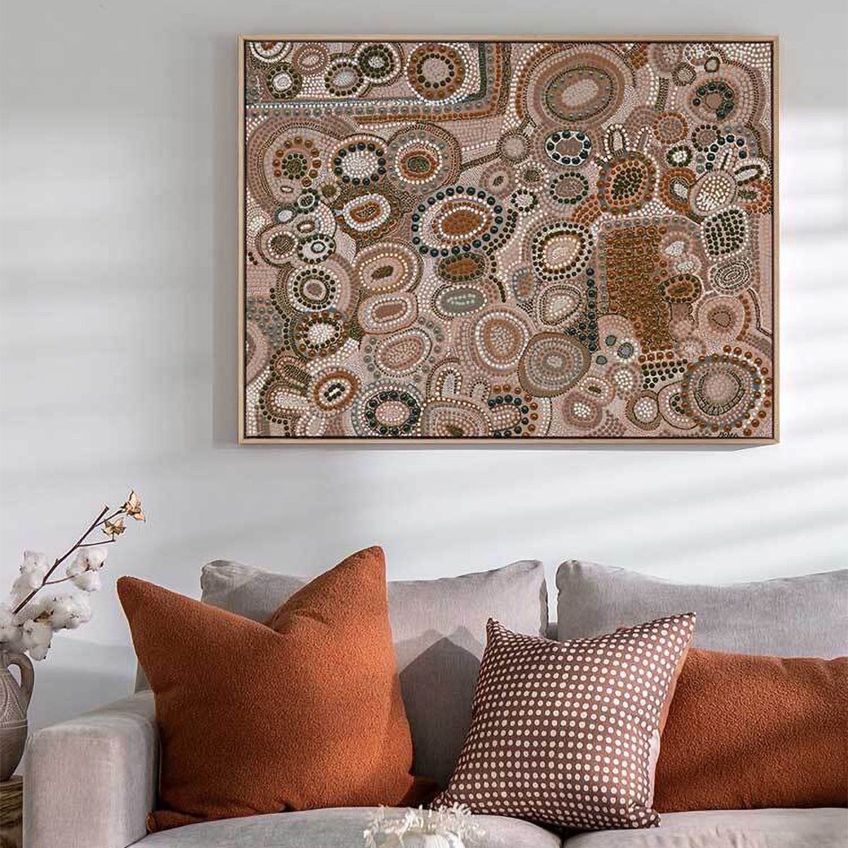 Dharrang Portrait Art Print - Premium Canvas Wall Decor for Living Room, Bedroom & Office - Elegant Home & Office Decoration