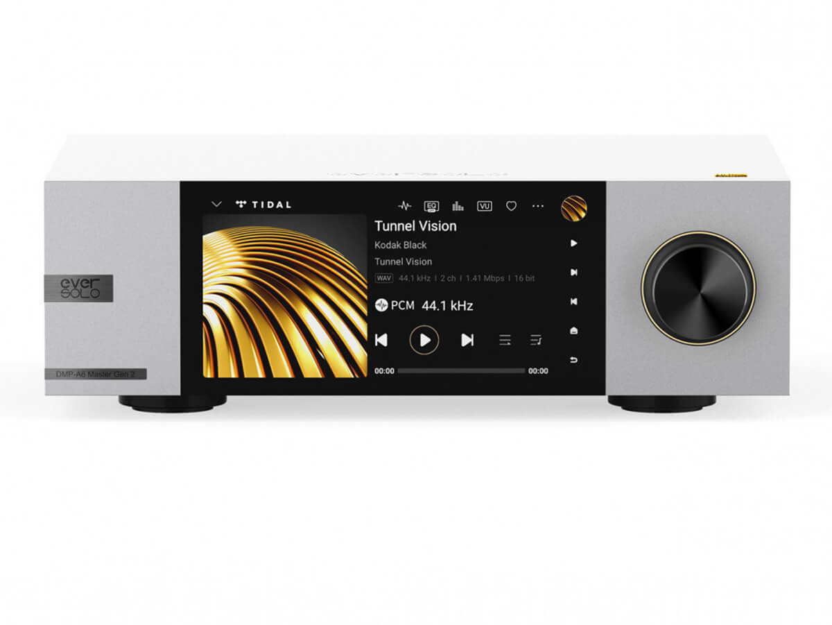 Eversolo DMP A6 Master Edition Gen 2 - High-Resolution Digital Music Player with Wi-Fi & Bluetooth - Perfect for Home Audio, Streaming & Audiophile Listening