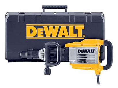 DEWALT D25900K 220V Heavy Duty Demolition Hammer Drill - Powerful Concrete Breaker for Construction, Renovation & Masonry Work