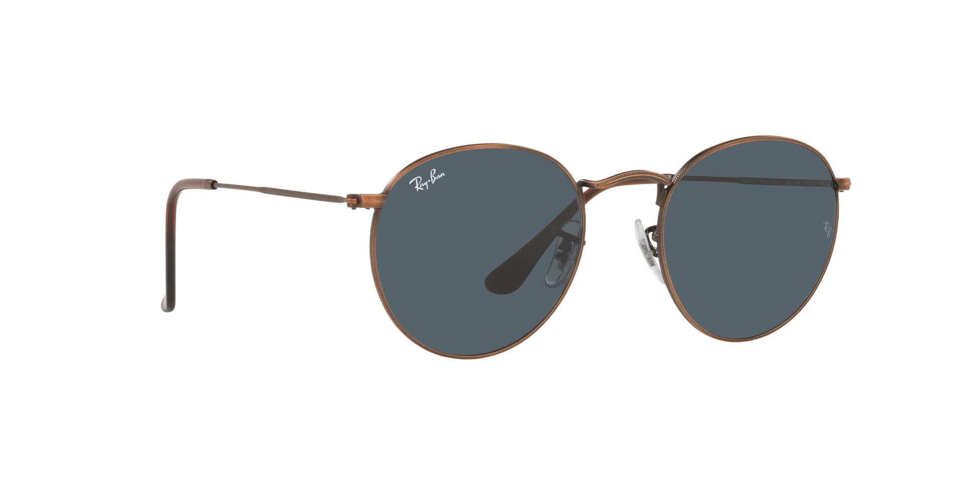 Ray-Ban RB3447 Round Metal Sunglasses for Men & Women - Classic Retro Polarized UV Protection - Perfect for Driving, Beach & Outdoor Activities