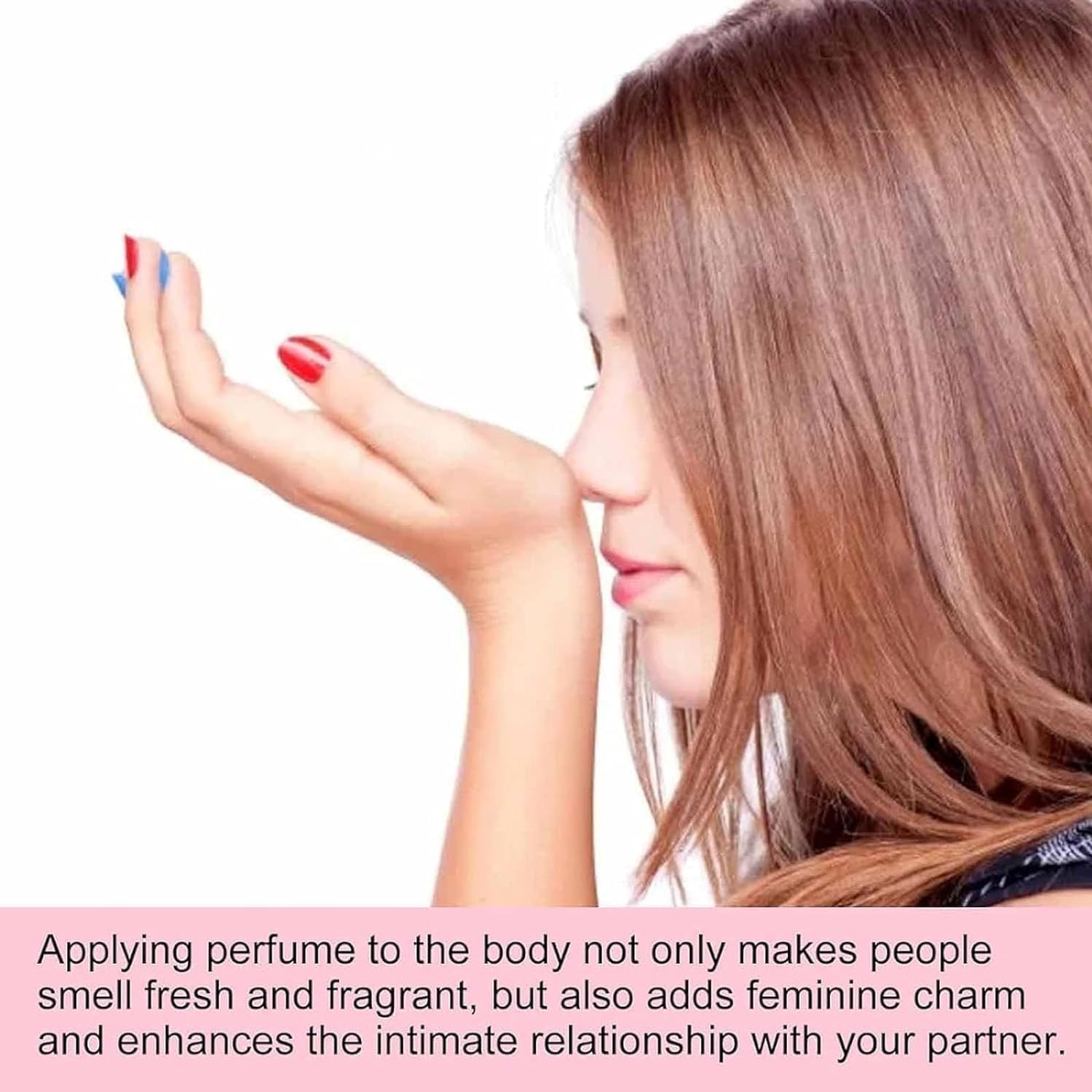 Enhanced Scents Pheromone Perfume for Women - Long Lasting Attractant Fragrance with Natural Pheromones, Portable Travel Size (Peach Scent) - Perfect for Date Nights, Romantic Occasions & Confidence Boosting