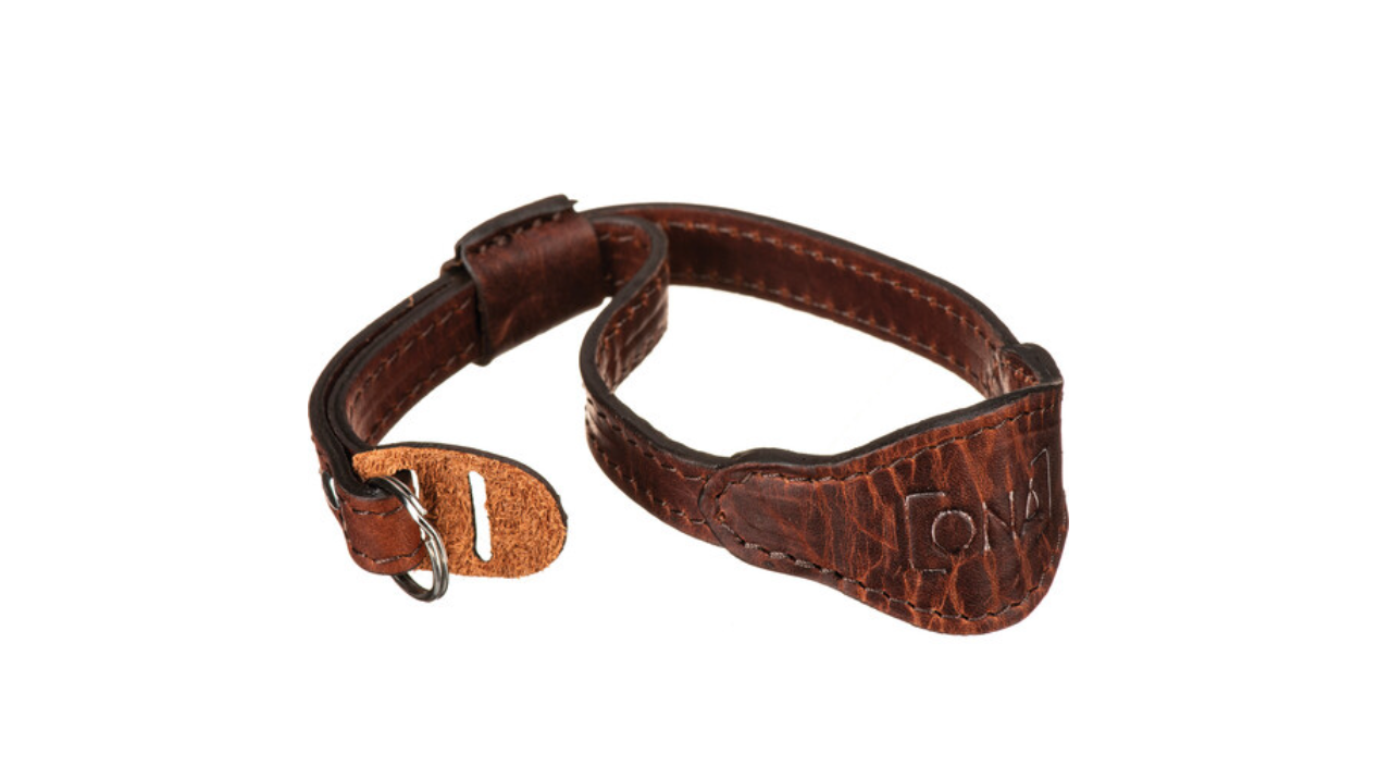 ONA Leather Kyoto Camera Strap Root Beer - Premium Genuine Leather DSLR Camera Neck Strap for Canon Nikon Sony - Perfect for Travel Photography & Street Shooting