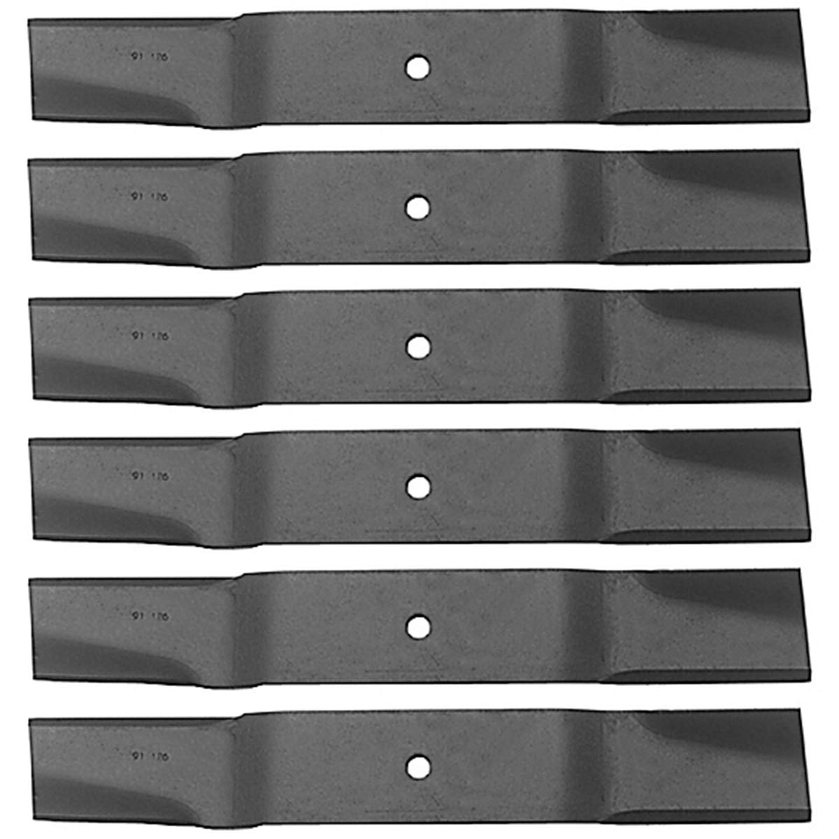 Oregon 6-Pack 91-144 Mower Blades - Compatible with Allis Chalmers 03607059 & 03624700 - Perfect for Lawn Mower Maintenance & Replacement