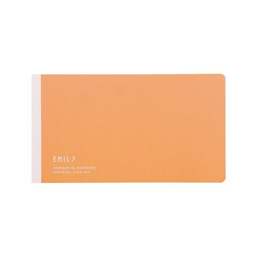 EMILY Horizontal Notebook by KING JIM - Spiral Bound Lined Journal for Office, School & Creative Writing - A5 Size with Premium Paper (Pack of 3)