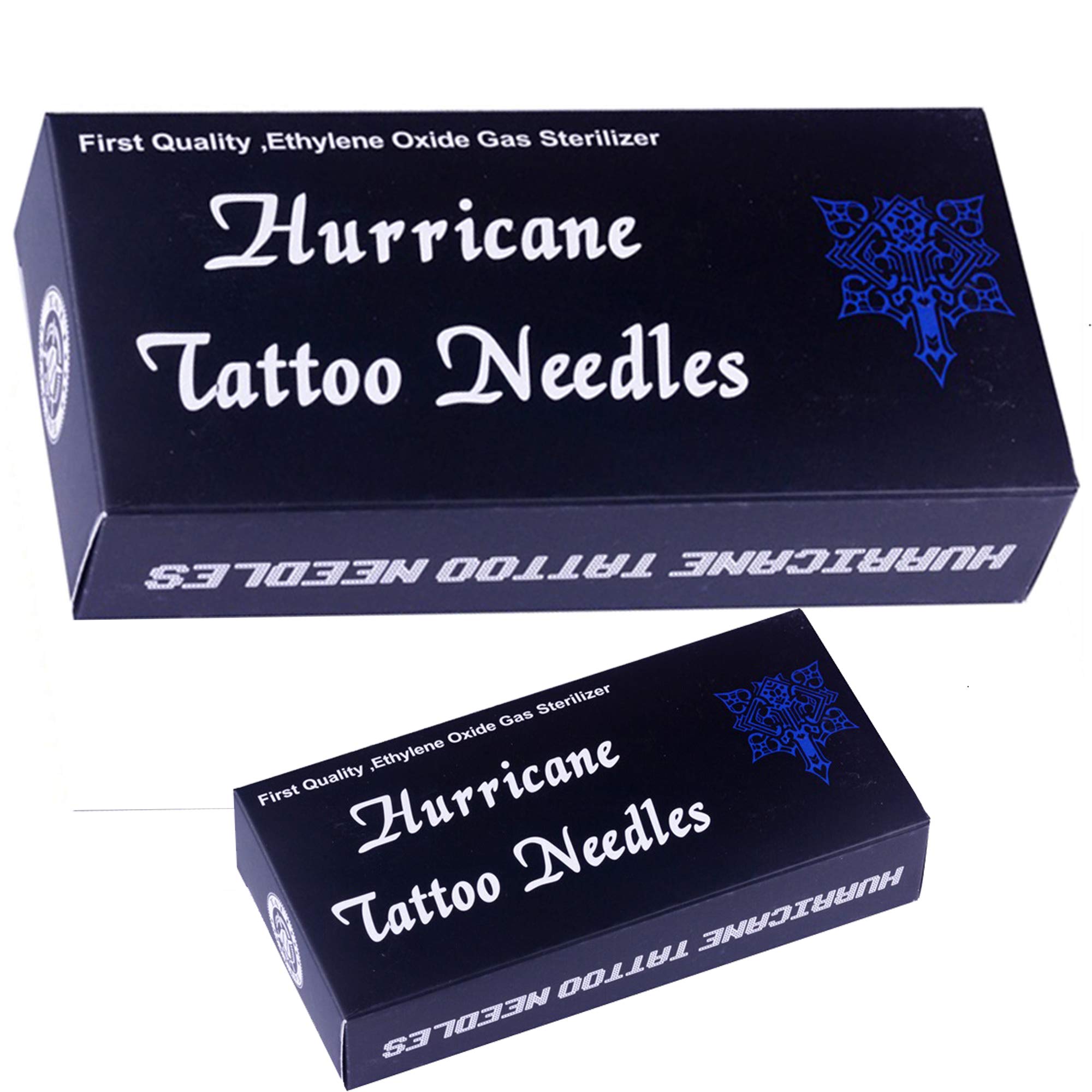 Ava Line Art Tattoo Needles - Professional Hurricane Tattoo Needles 9M1 (50 Count Box) - Perfect for Fine Line Tattoos, Detailing & Permanent Makeup