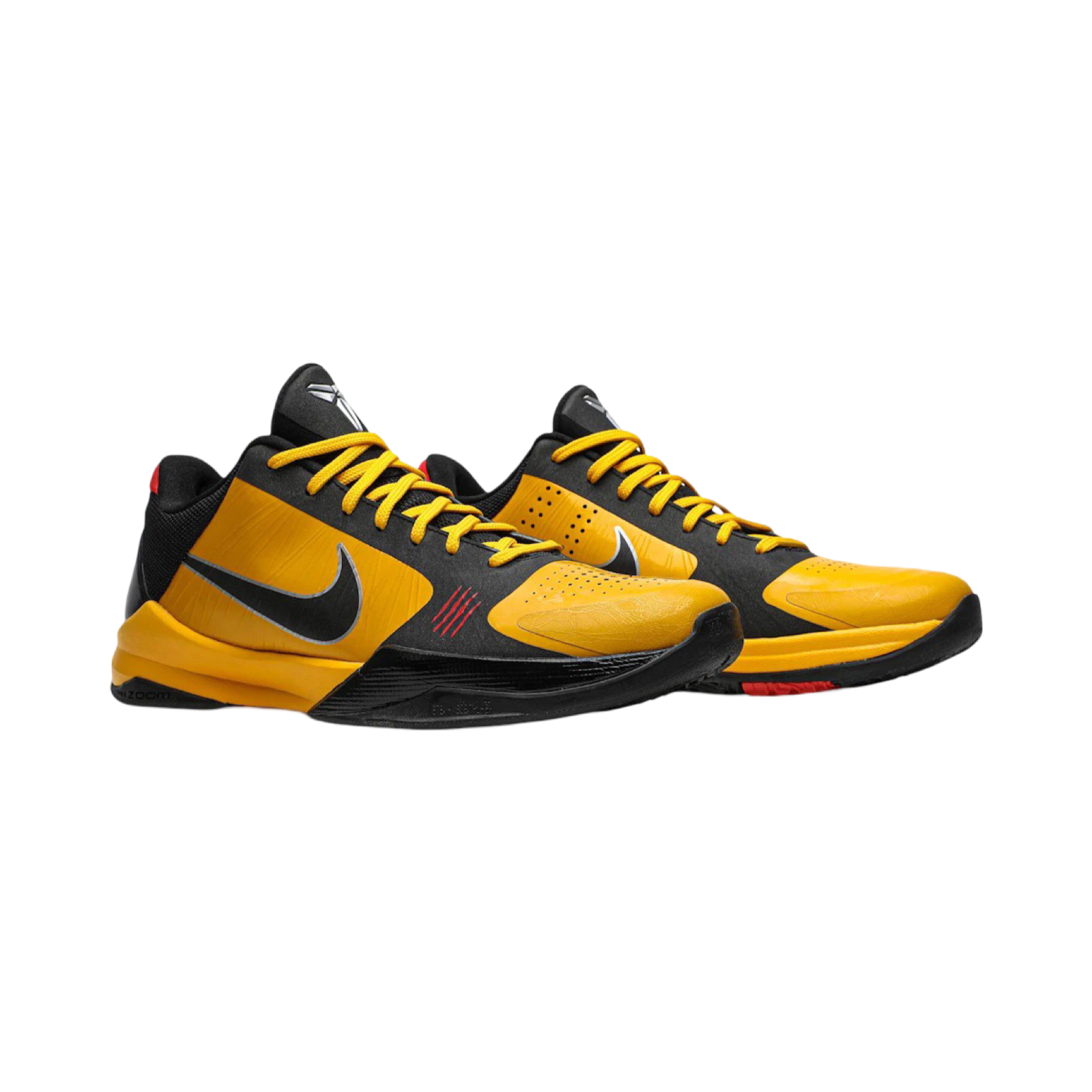 Nike Kobe 5 Protro Bruce Lee Basketball Shoes - Yellow Del Sol/Black/Metallic Silver (2010 Edition) | High-Performance Court Sneakers for Basketball Players & Kobe Fans | Perfect for Games, Training & Collecting