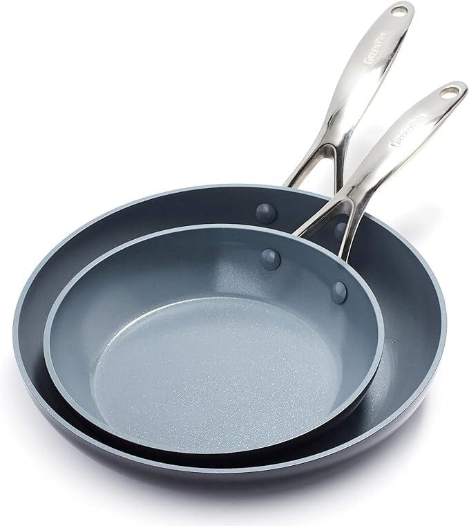 GreenPan Valencia Pro Non-Stick Fry Pan Set - 8
