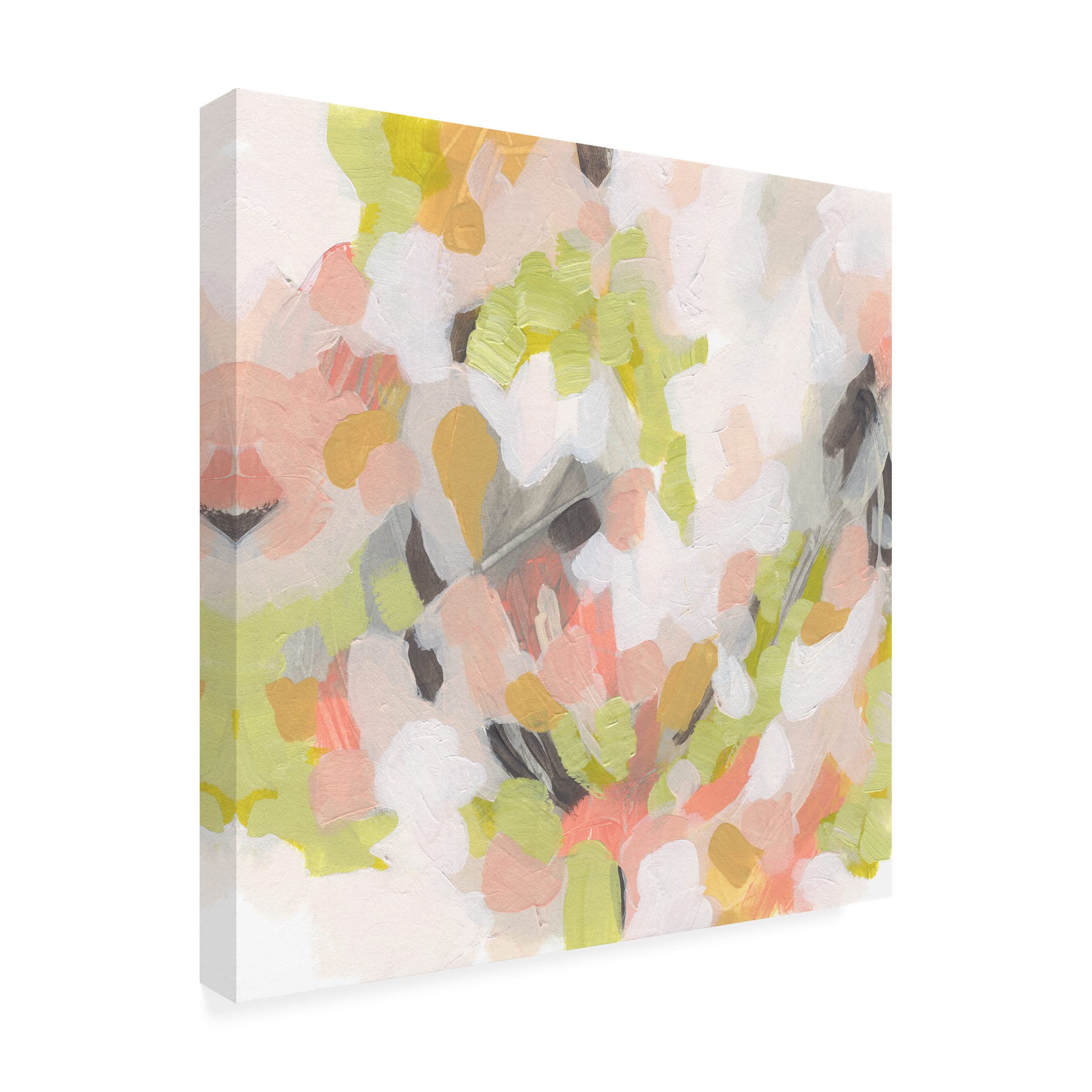 Trademark Fine Art 'Dogwood Prism III' Canvas Wall Art by June Erica Vess - Vibrant Floral Home Decor for Living Room, Bedroom & Office
