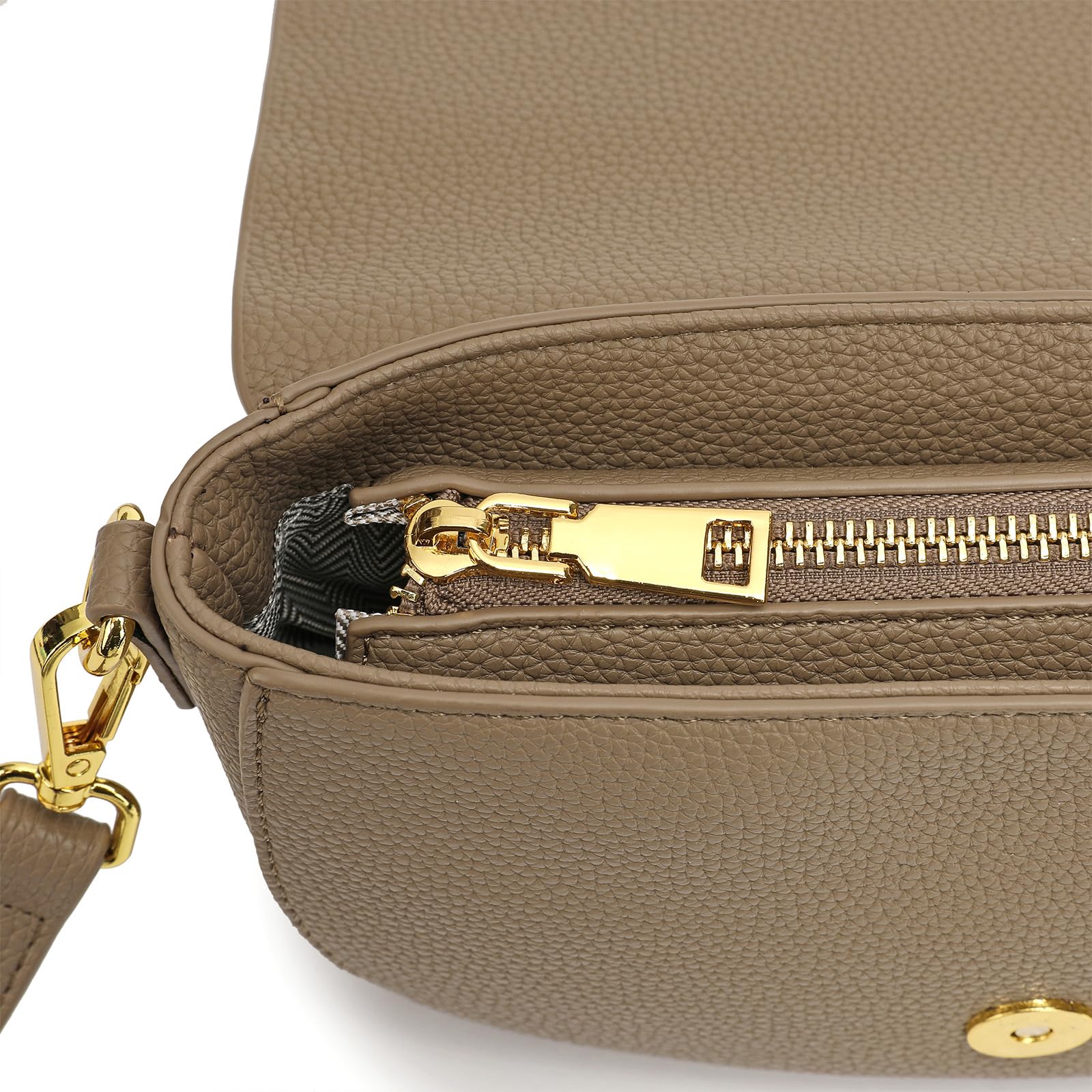 Stylish Women's Crossbody Bags - Leather Shoulder Purse with Detachable Pendant | Perfect for Travel, Shopping & Everyday Use