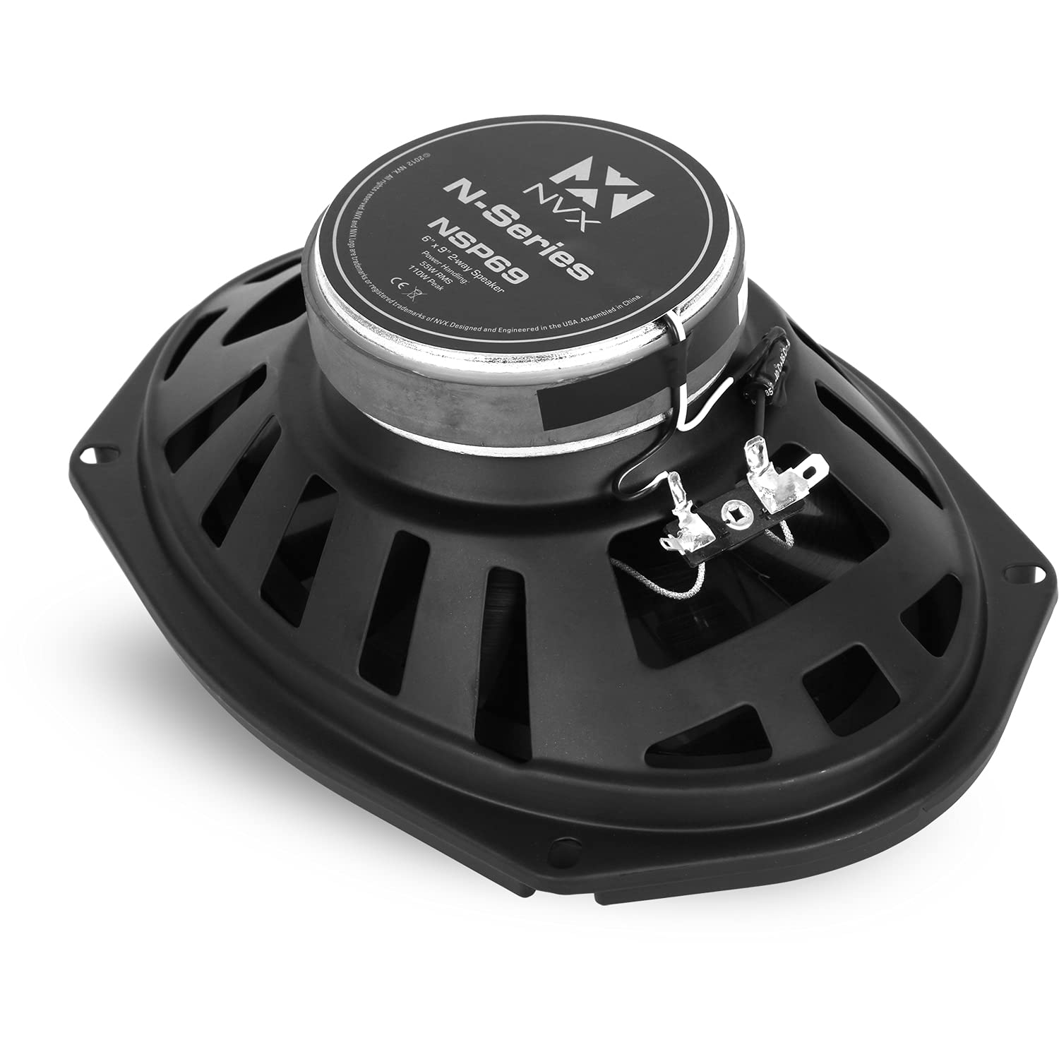 NVX Factory Speaker Upgrade Kit for 2005-2010 Dodge Charger - Premium Car Audio System Replacement for Crystal Clear Sound - Perfect for Road Trips & Daily Commuting