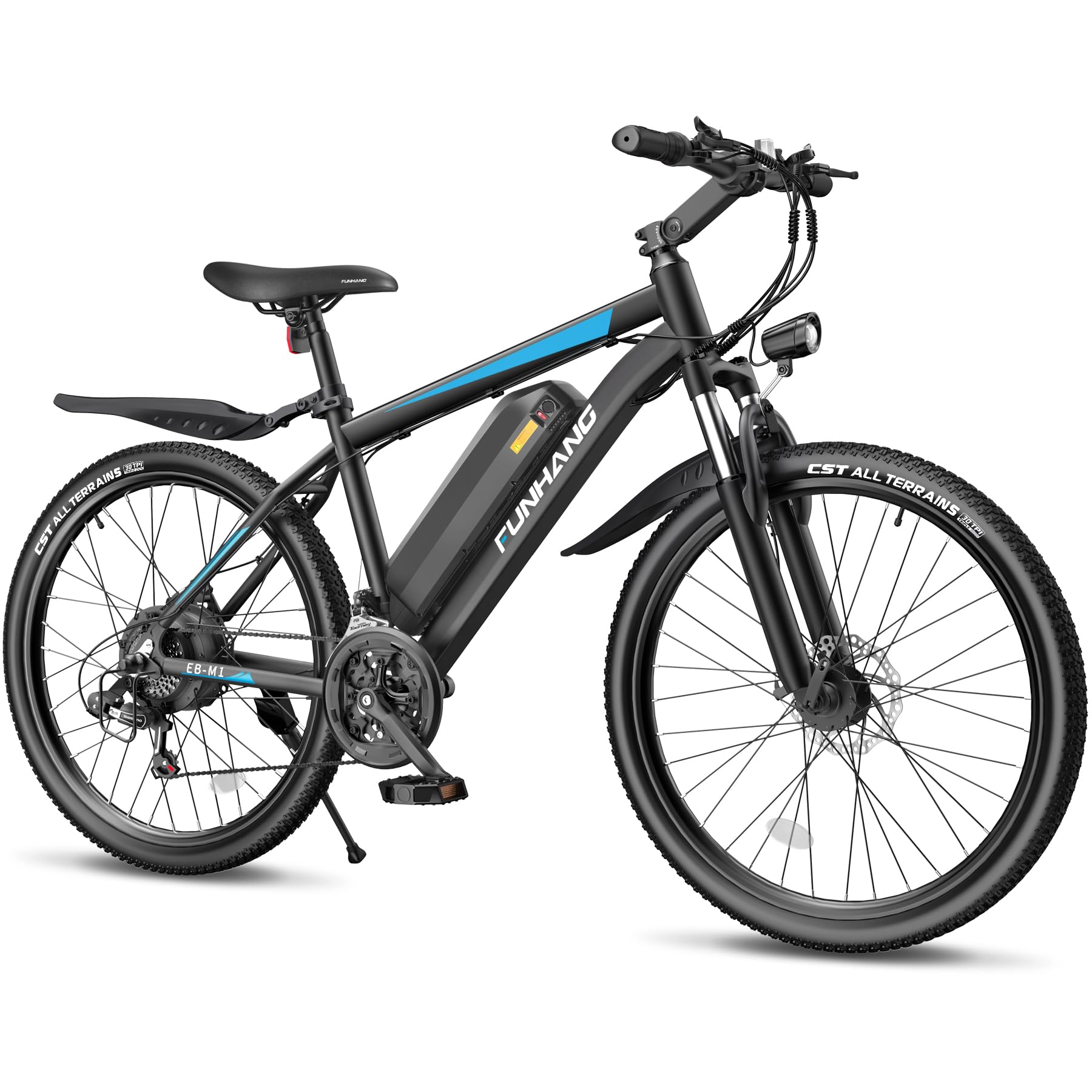 1000W Electric Bike for Adults - 50 Miles Range, 21.7MPH Speed - 26