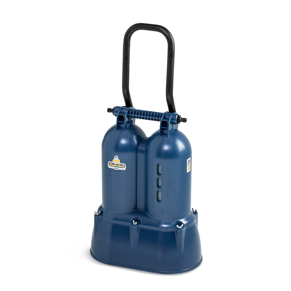 Simple Chuck's Double Chuck Spotless Water System - 400 Gallon Output for Car Washing, RV Cleaning & Outdoor Use