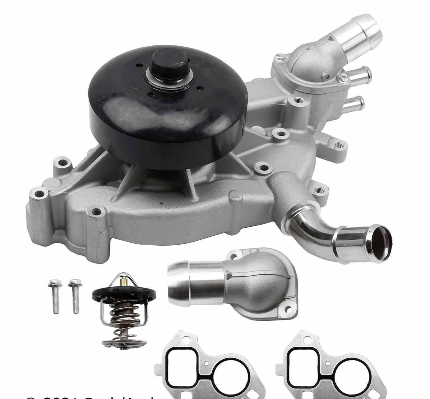 Engine Water Pump Assembly Compatible with Buick Enclave, Lacrosse, Regal - Replacement Part for Cooling System - Perfect for DIY Car Repair & Maintenance