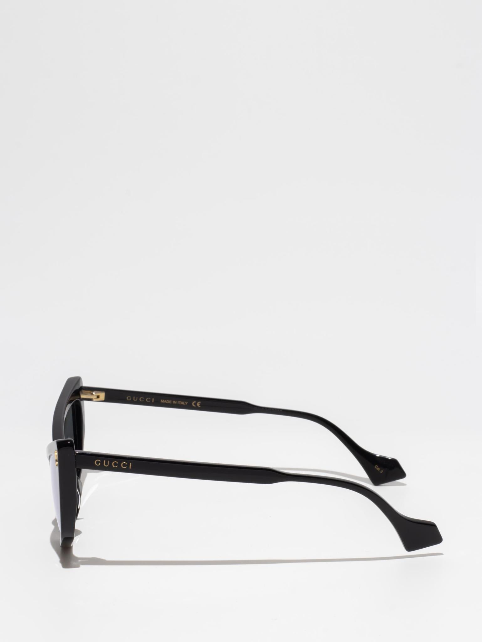 Gucci GG0626S 004 Black Sunglasses for Women - Luxury UV Protection Shades for Beach, Driving & Fashion Outfits