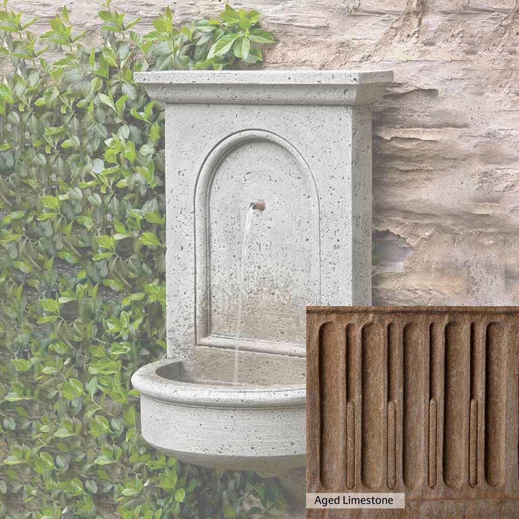 Campania International Portico Fountain - Classic Outdoor Garden Water Feature for Patio, Yard & Landscape Decor