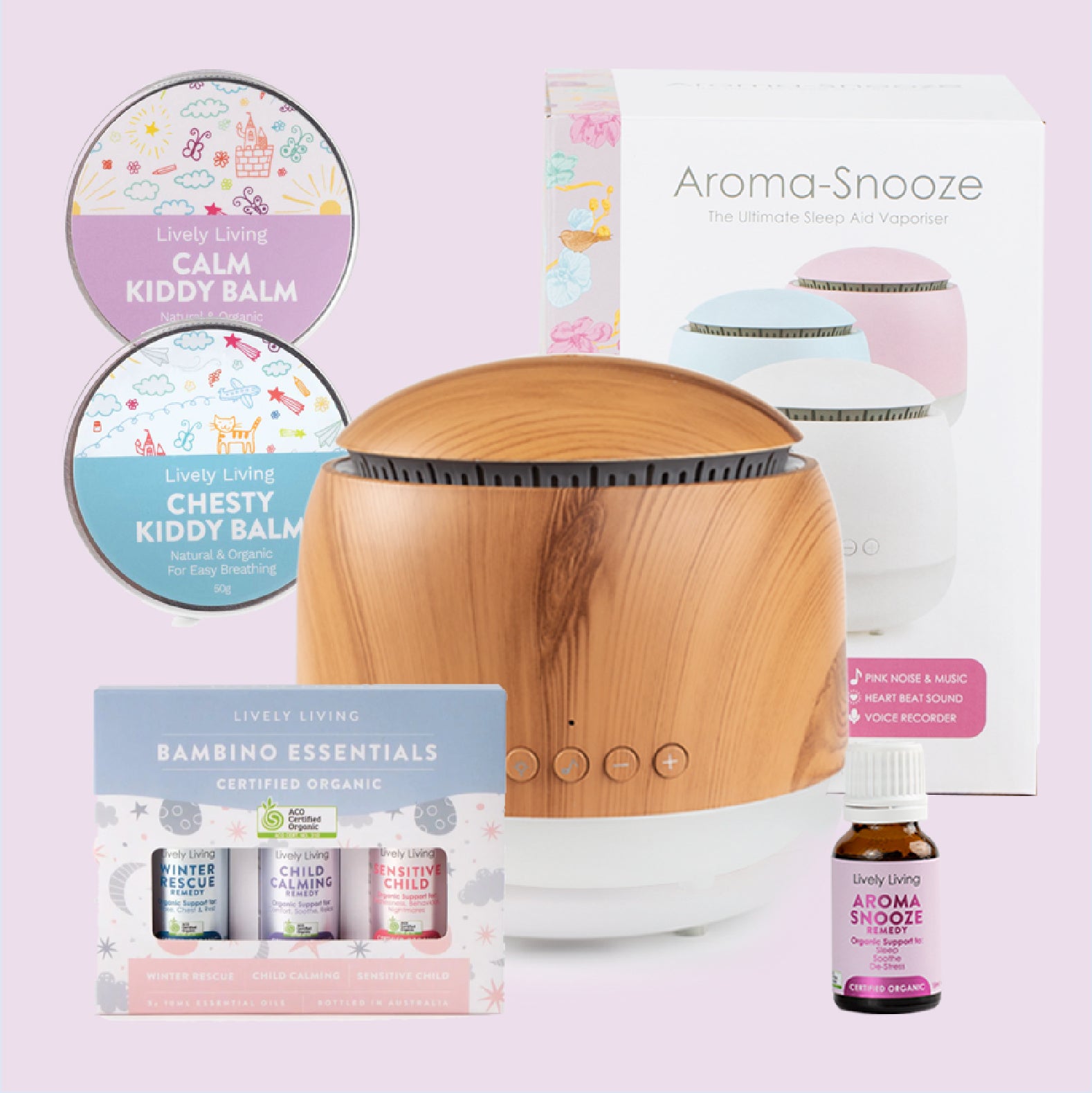 Aroma Snooze Ultimate Sleep Bundle - Lavender Essential Oil Diffuser & Sleep Mask Set for Deep Relaxation & Insomnia Relief | Perfect for Bedtime, Travel & Stress Relief