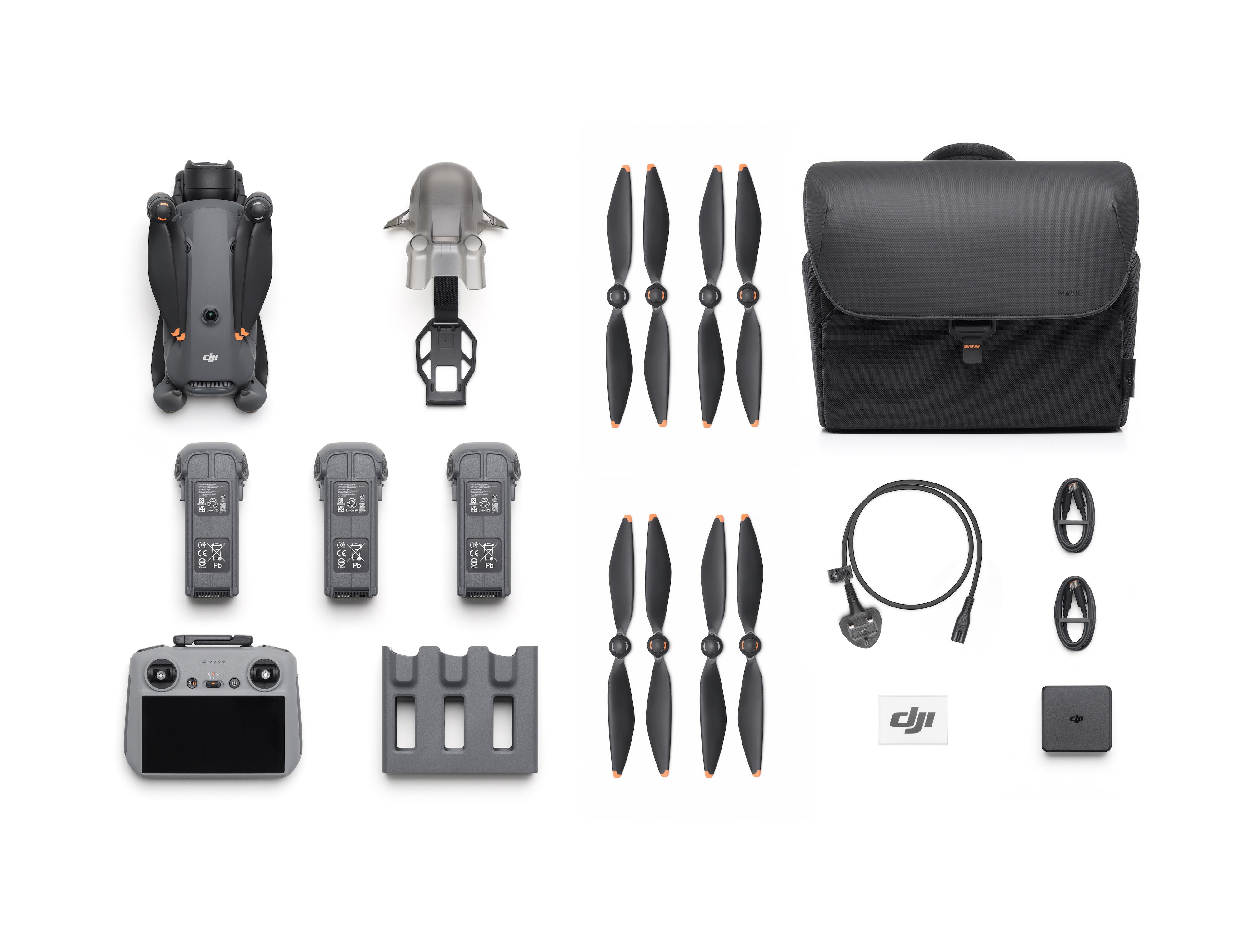 DJI Mavic 4 Pro Drone with Fly More Combo & DJI RC 2 - 4K Camera, 46 Mins Flight Time, Omnidirectional Obstacle Avoidance - Perfect for Aerial Photography, Travel Vlogging & Outdoor Adventures