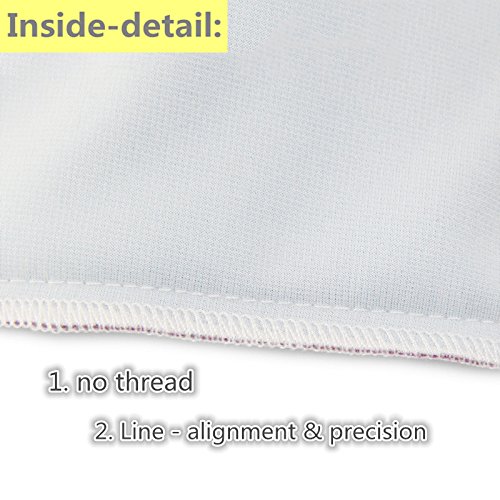 Premium Soft Polyester Zippered Pillowcase Cover 18x18 Inches - Hypoallergenic & Breathable for Bedroom, Sofa, Travel & Home Decor