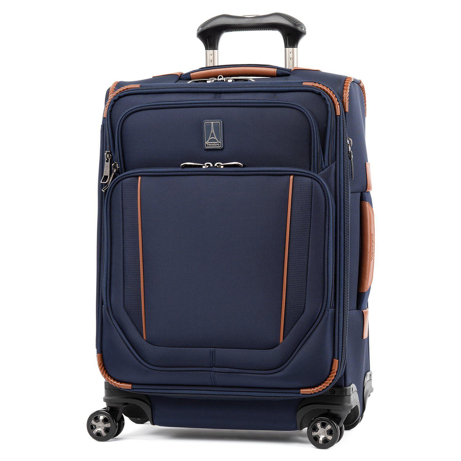 Travelpro Crew VersaPack Max Expandable Spinner Carry On Luggage - Lightweight Suitcase for Business Travel & Weekend Getaways