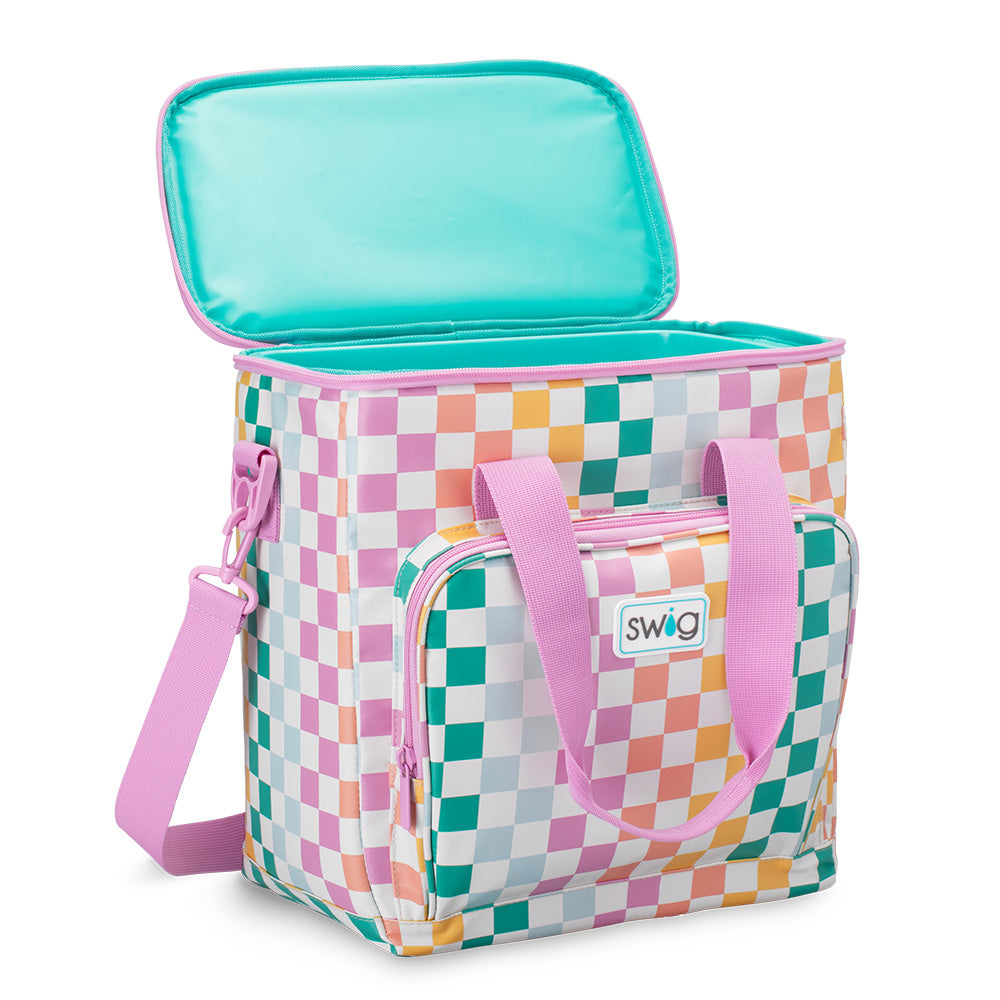 Check Mate Boxxi 24 Can Cooler - Portable Insulated Beer & Soda Cooler for Camping, Beach, Picnics & Tailgating - Keeps Drinks Cold for Hours