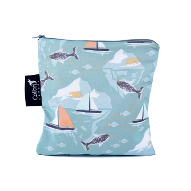 Eco-Friendly Colibri Large Reusable Snack Bags for Kids & Adults - Perfect for School Lunches, Picnics, and Travel Snacks