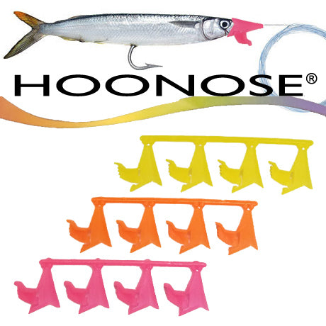Hoonose Ballyhoo Rigs 12 Pack - Premium Saltwater Fishing Lures for Offshore Trolling - Perfect for Mahi Mahi, Tuna, and Marlin Fishing