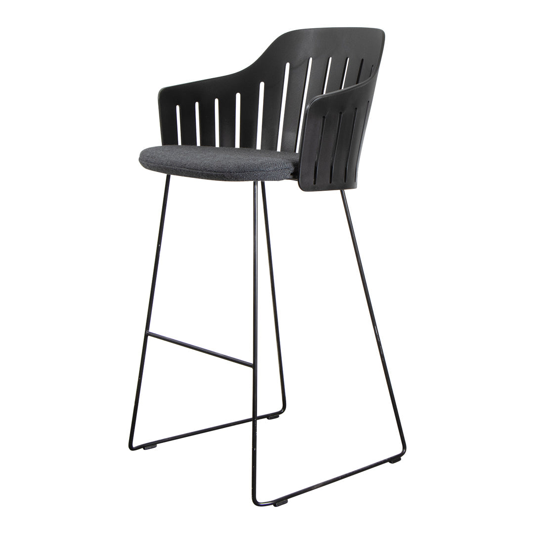 Choice Bar Chair with Sled Base & Comfortable Seat Cushion - Perfect for Kitchen Islands, Breakfast Nooks & Home Bars