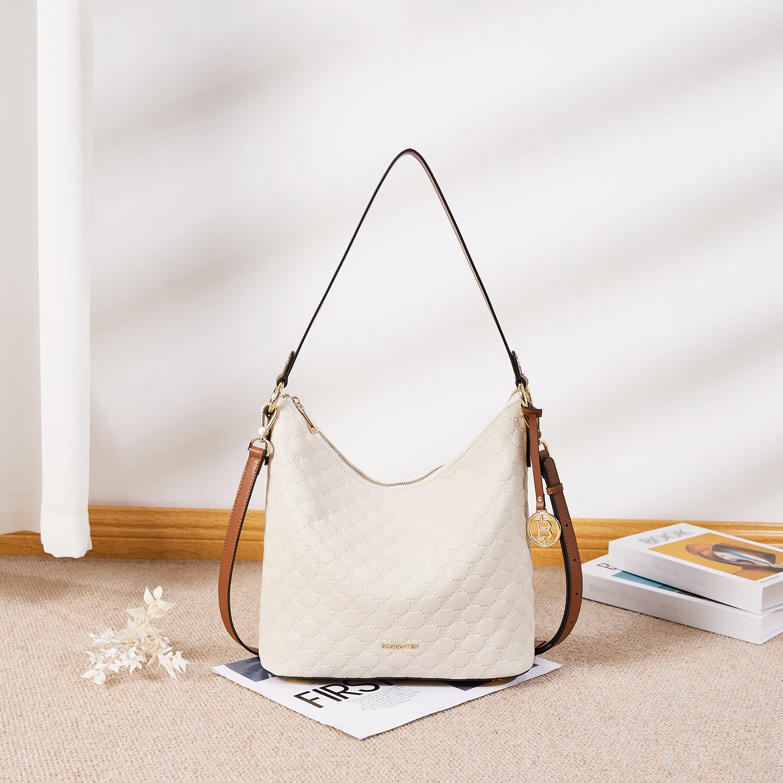Stylish Kweli Leather Crossbody Hobo Bag - Hands-Free Shoulder Purse for Women | Perfect for Travel, Shopping & Everyday Use