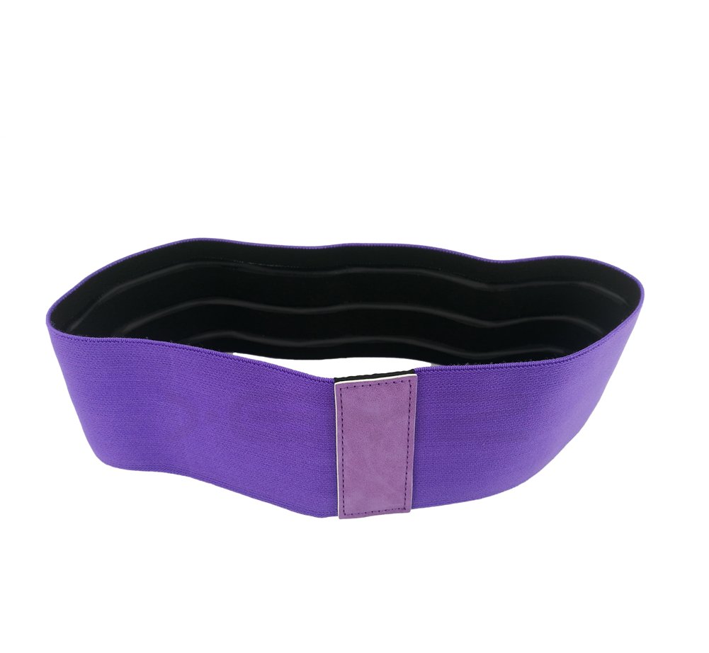 Non-Slip Resistance Sling Hip Band for Glutes & Booty Workout - Leg & Thigh Training Exercise Loops - Squats, Warmups & Stretching Bands - Powerlifting & Mobility Activation - Perfect for Home Gym, Yoga & Fitness Training