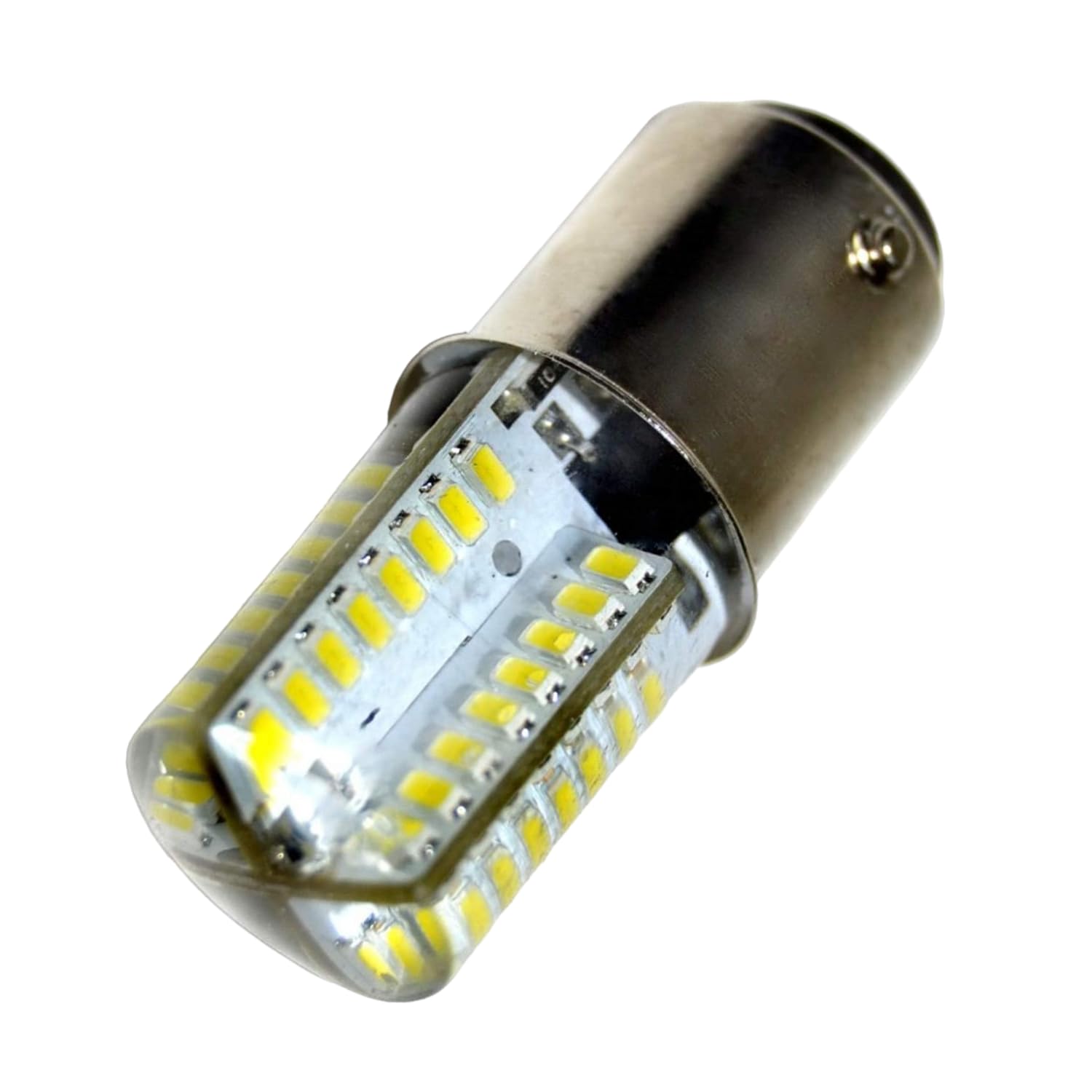 HQRP 2-Pack 110V LED Warm White Light Bulbs for Singer 5430, 5502, 5505, 5508, 5522, 5525, 5528, 5605, 5610 Sewing Machines - Perfect for Home Tailoring, Quilting & Crafting Projects