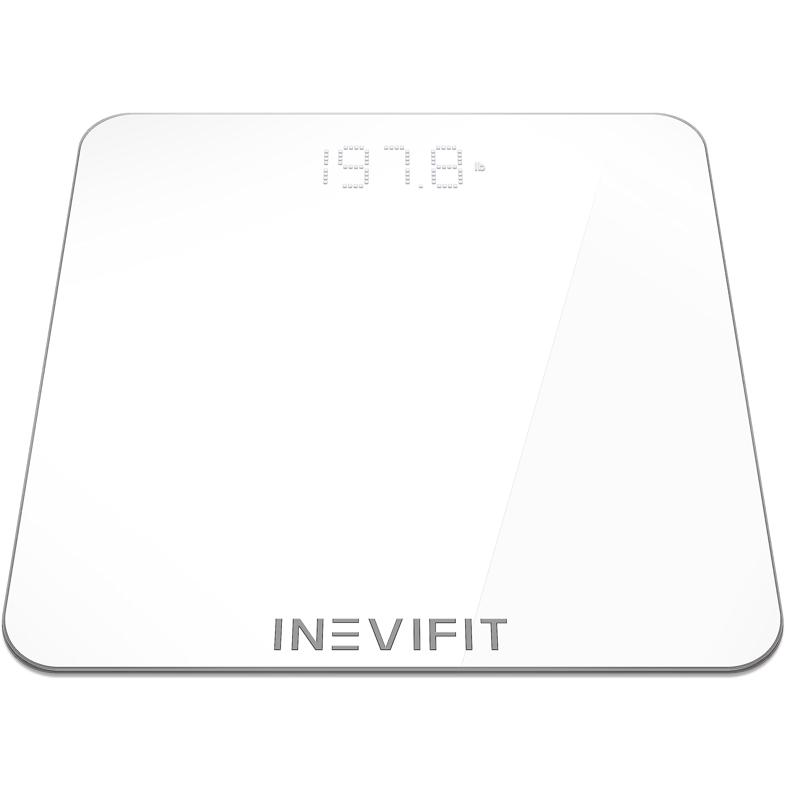 Inevifit Smart Digital Bathroom Scale & Kitchen Scale Bundle - Accurate Body Weight and Nutrition Tracking with BMI, Body Fat, Muscle Mass - Includes Batteries - Perfect for Home Gym, Fitness Enthusiasts & Healthy Cooking