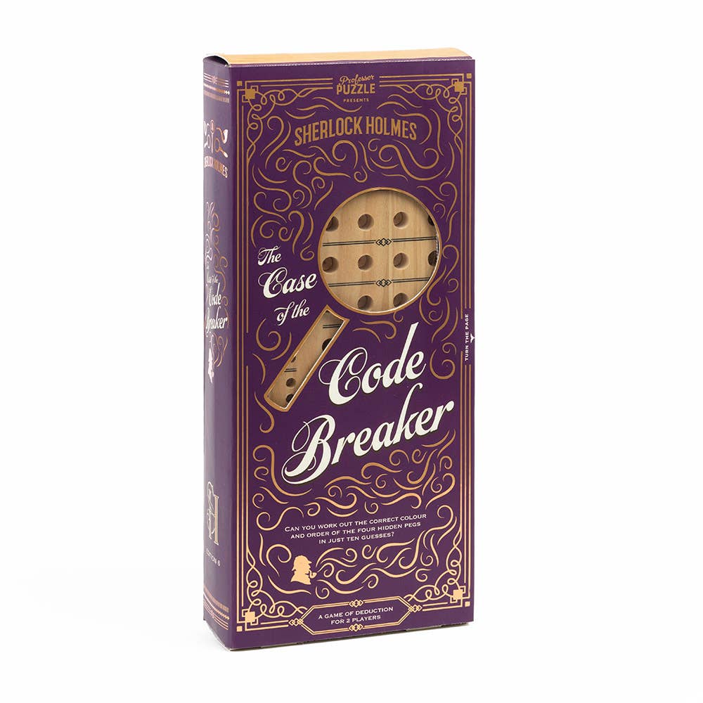 Sherlock Holmes Code Breaker Game - Fun Mystery Puzzle for Adults & Teens - Perfect for Game Nights & Brain Training
