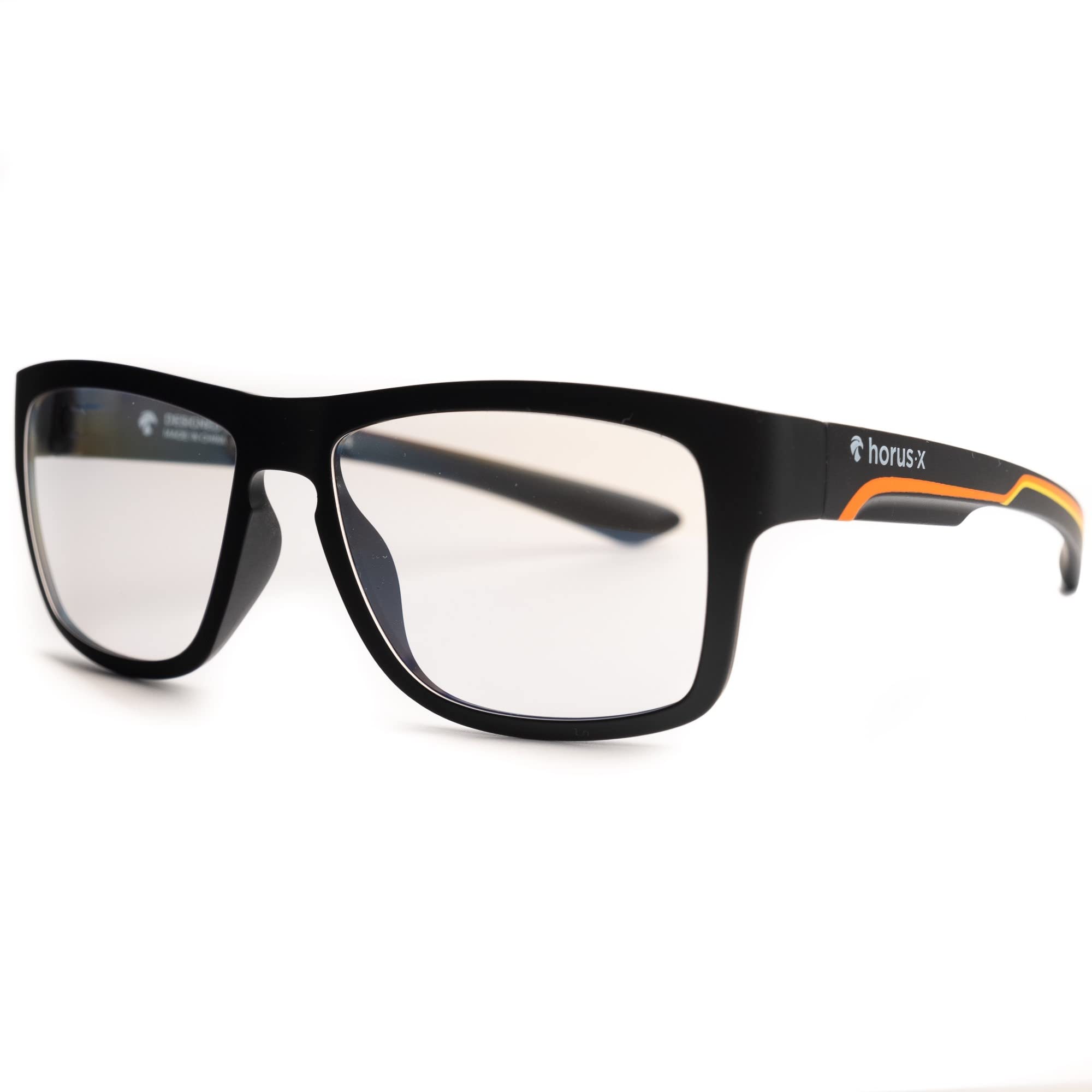 Horus X Blue Light Blocking Glasses for Kids - Anti Eye Strain Computer Glasses for Boys & Girls | Clear Lens | Perfect for Online Classes, Gaming & Screen Time Protection